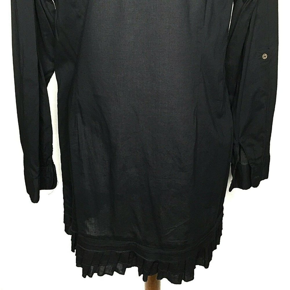 Soft Surroundings Button Front Tunic With Ruffle … - image 6